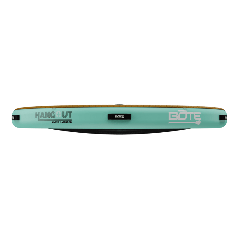 Side view of the Inflatable Hangout Water Hammock 7 Classic